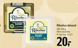 Føtex Riberhus skiveost tilbud