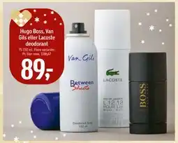 Føtex Hugo Boss, Van Gils eller Lacoste deodorant tilbud