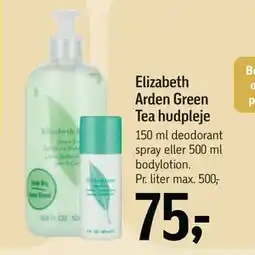 Føtex Elizabeth Arden Green Tea hudpleje tilbud