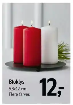 Føtex Bloklys tilbud