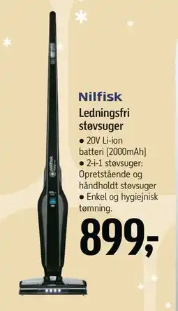 Føtex Ledningsfri støvsuger tilbud