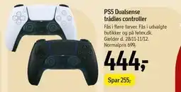 Føtex PS5 Dualsense trådløs controller tilbud