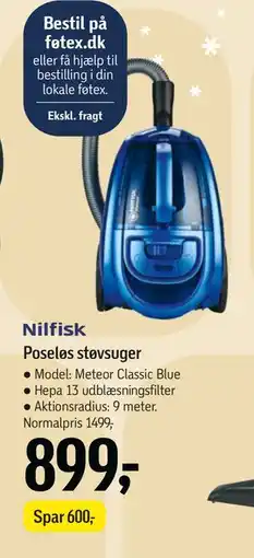 Føtex Poseløs støvsuger tilbud