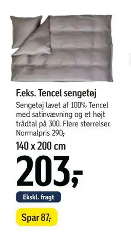 Føtex Tencel sengetøj tilbud