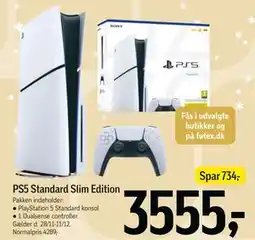 Føtex PS5 Standard Slim Edition tilbud