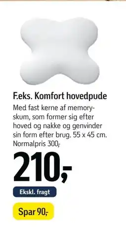 Føtex Komfort hovedpude tilbud