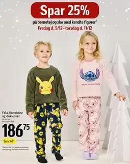 Føtex Spar 25% på børnetøj og sko med kendte figurer tilbud