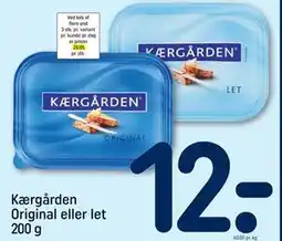 REMA 1000 Kærgården Original eller let 200 g tilbud