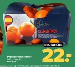Netto Premieur clementiner tilbud