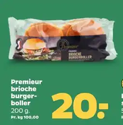 Netto Premieur brioche burgerboller tilbud