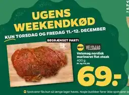 Netto Velsmag nordisk marineret flat steak tilbud