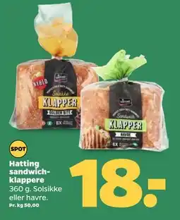 Netto Hatting sandwichklappere tilbud
