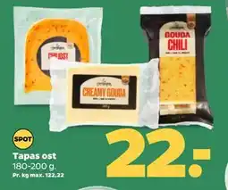 Netto Tapas ost tilbud