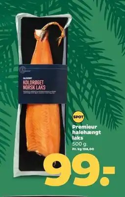 Netto Premieur halehængt laks tilbud
