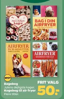 Netto Kogebog til air fryer tilbud