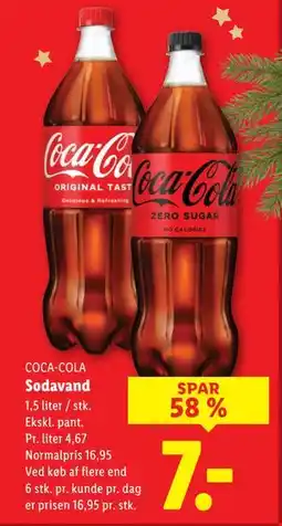 Lidl Sodavand tilbud