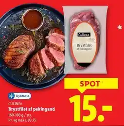 Lidl Brystfilet af pekingand tilbud
