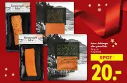 Lidl Varm-, koldrøget eller gravad laks tilbud