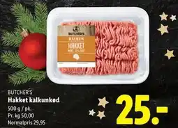 Lidl Hakket kalkunkød tilbud