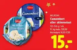 Lidl Camembert eller skimmelost tilbud