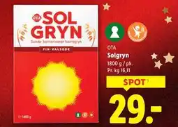 Lidl Solgryn tilbud