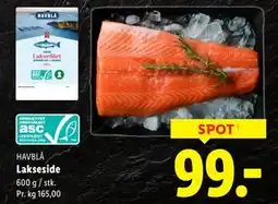 Lidl Lakseside tilbud