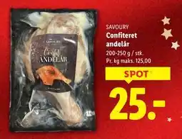Lidl Confiteret andelår tilbud