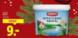 Lidl Rødkål tilbud