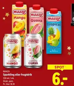 Lidl Sparkling eller frugtdrik tilbud