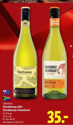 Lidl Chardonnay eller Chardonnay Colombard tilbud