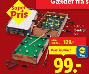 Lidl Bordspil tilbud