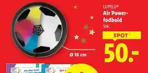 Lidl Air Powerfodbold tilbud