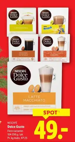Lidl Dolce Gusto tilbud
