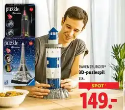 Lidl 3D-puslespil tilbud