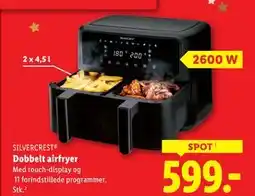 Lidl Dobbelt airfryer tilbud