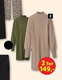 Lidl Strikket kjole tilbud