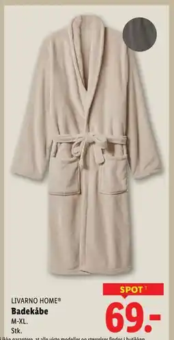 Lidl Badekåbe tilbud