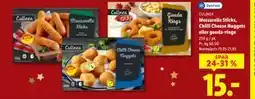 Lidl Mozzarella Sticks, Chilli Cheese Nuggets eller gouda-ringe tilbud