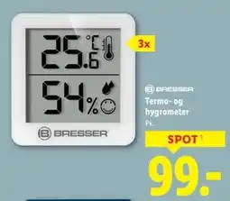 Lidl Termo- og hygrometer tilbud