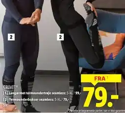 Lidl Termounderbukser seamless tilbud