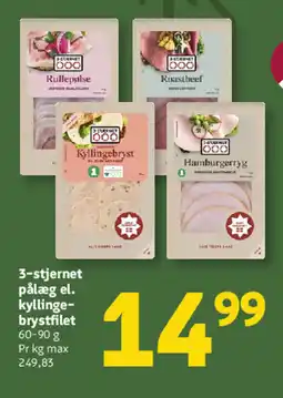 Løvbjerg 3-stjernet pålæg el. kyllinge- brystfilet tilbud