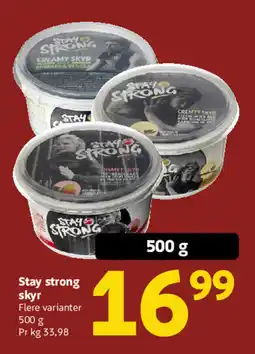 Løvbjerg Stay strong skyr tilbud