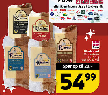 Løvbjerg Riberhus ost tilbud