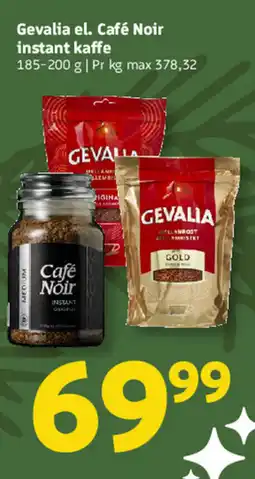 Løvbjerg Gevalia el. Café Noir instant kaffe tilbud