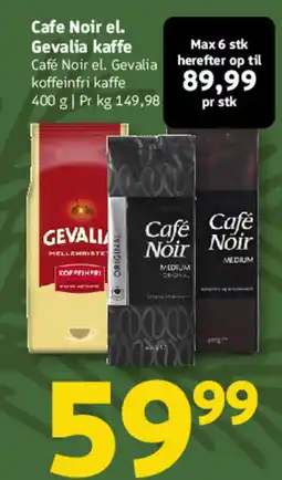Løvbjerg Cafe Noir el. Gevalia kaffe tilbud