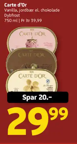 Løvbjerg Carte d'Or tilbud