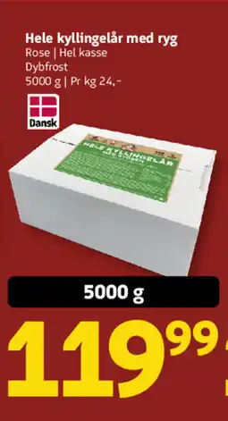 Løvbjerg Hele kyllingelår med ryg tilbud