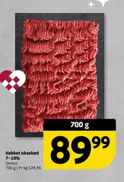 Løvbjerg Hakket oksekød 7-10% tilbud