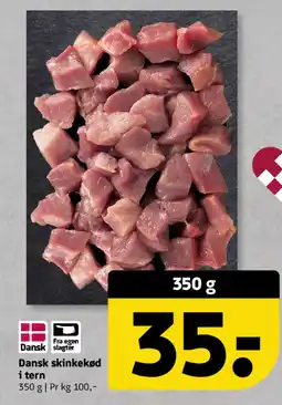 Løvbjerg Dansk skinkekød i tern tilbud