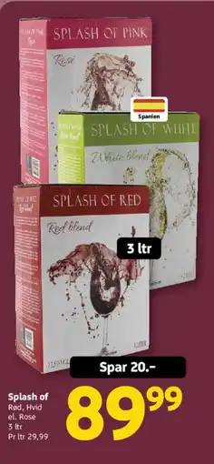 Løvbjerg Splash of Rød, Hvid el. Rose tilbud